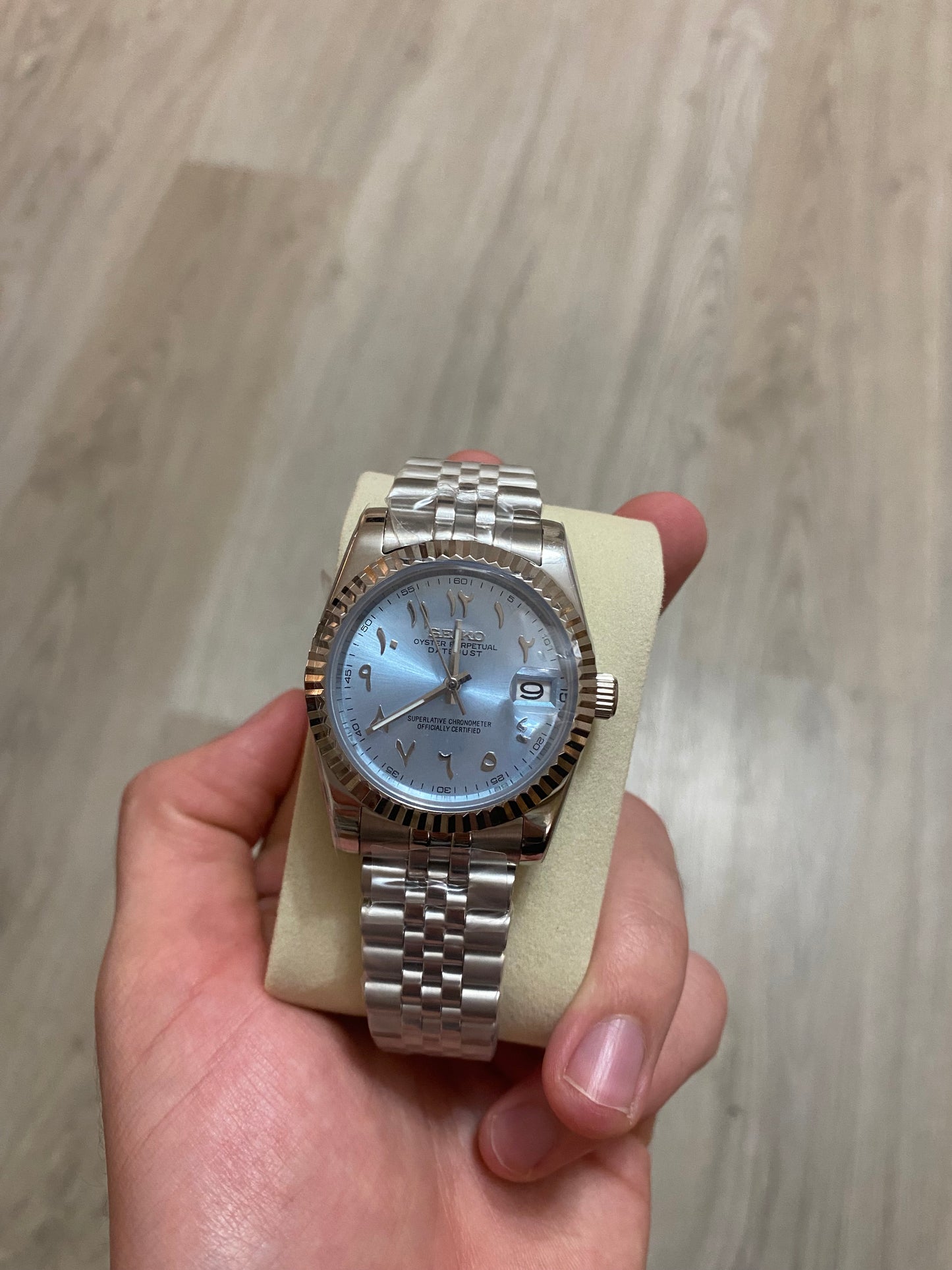 "BABY" BLUE ARABIC DIAL