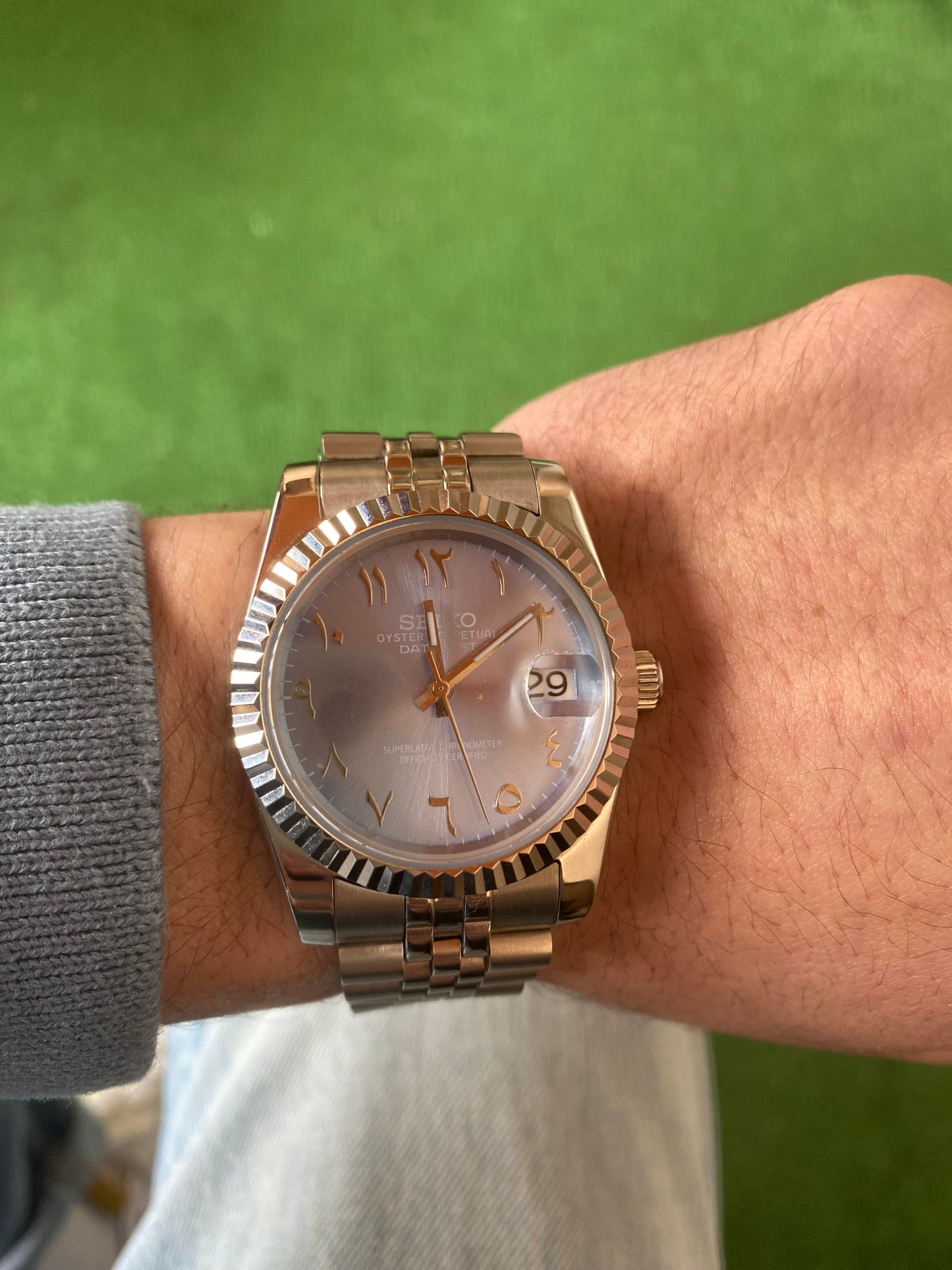 "BABY" BLUE ARABIC DIAL